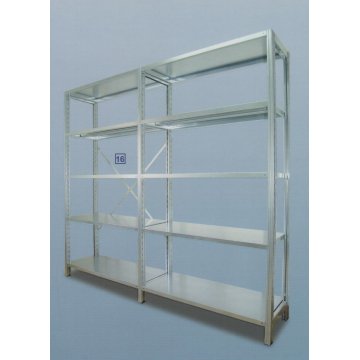 scaffalature metalliche a gancio e incastro