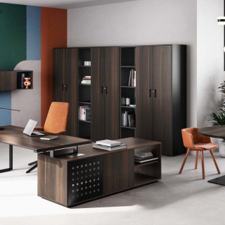 Scrivania direzionale serie About Office mod. Funny Plus Metal 2