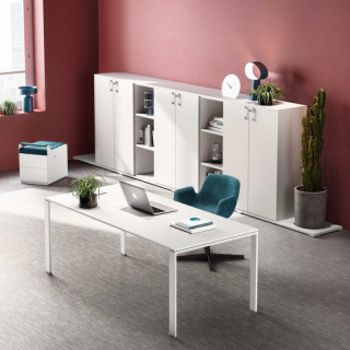 Scrivania direzionale serie About Office mod. Funny Plus Metal 10