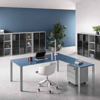 Scrivania direzionale serie About Office mod. Funny Plus Metal 18