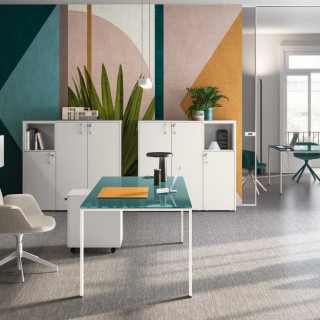 Scrivania direzionale serie About Office mod. Funny Plus Metal 19